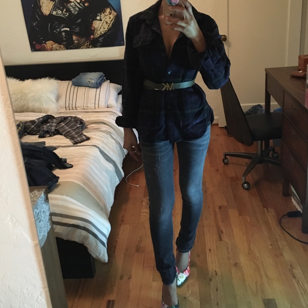 Navy Blue long sleeves